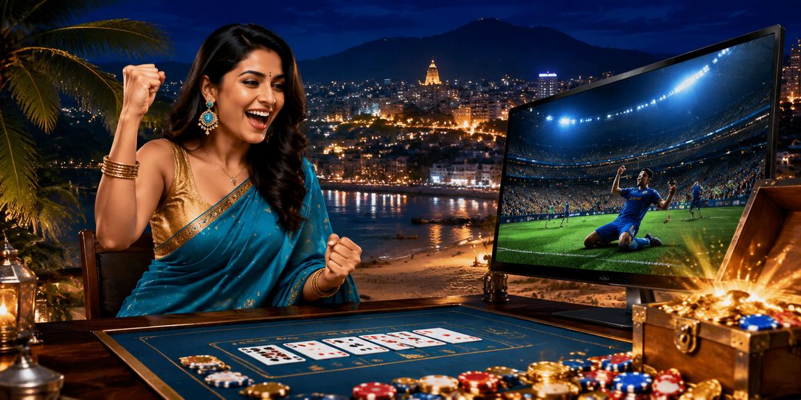 Rummy player enjoying online cards on mobile in Pune city